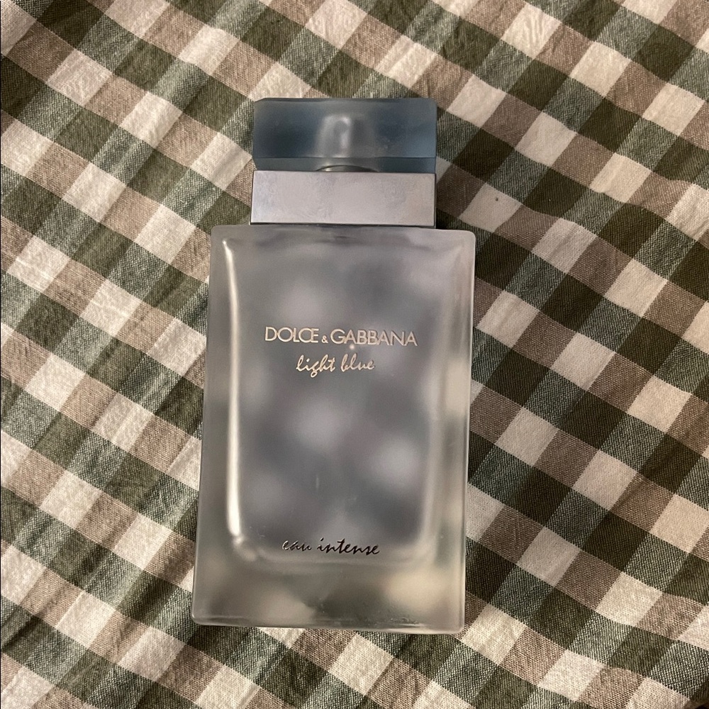 Slightly used Dolce & Gabbana Light Blue Eau Intense Fragrance